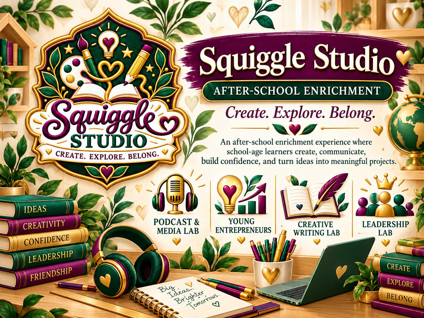 The Squiggle Studio program artwork